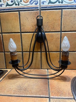 4 Lámparas de Pared