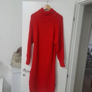 Abito lungo maglia collo alto tg. M/L