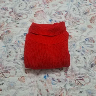 Abito lungo maglia collo alto tg. M/L