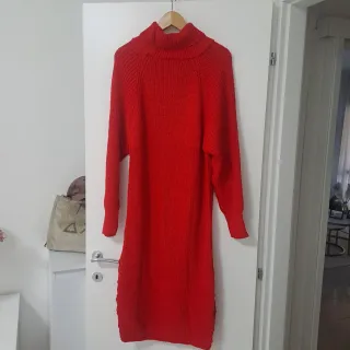 Abito lungo maglia collo alto tg. M/L