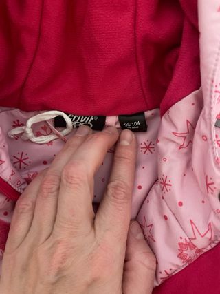 Pantalón de esquí niña 3-4 años y chaqueta 2-4 año