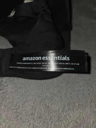 Sujetador negro Amazon Talla 95D
