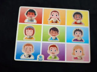 Puzzle de emociones para niños