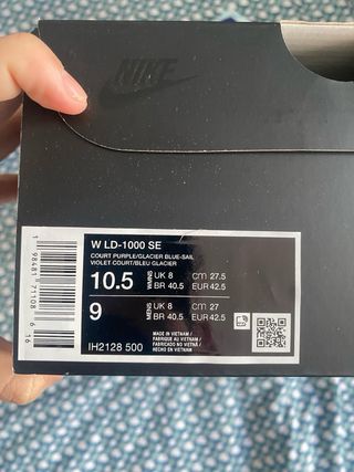 Nike LD 1000 Morado Blanco