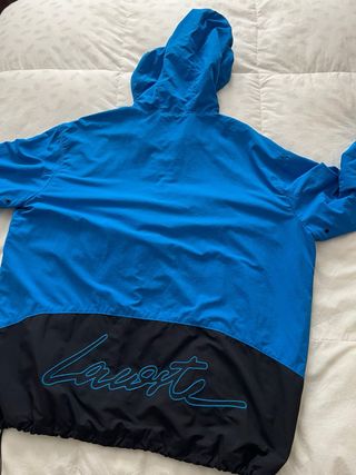 Cortavientos Lacoste Azul