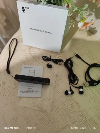 Registratore Vocale Digitale V59 Nuovo