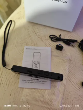 Registratore Vocale Digitale V59 Nuovo