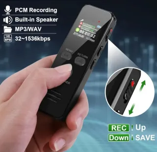 Registratore Vocale Digitale V59 Nuovo