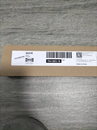 Riel BESTÅ IKEA 60 cm Plata