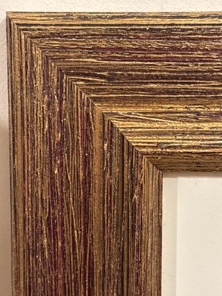 Lámina decorativa enmarcada