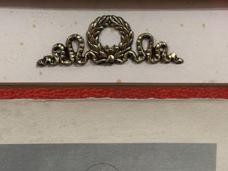 Lámina decorativa enmarcada