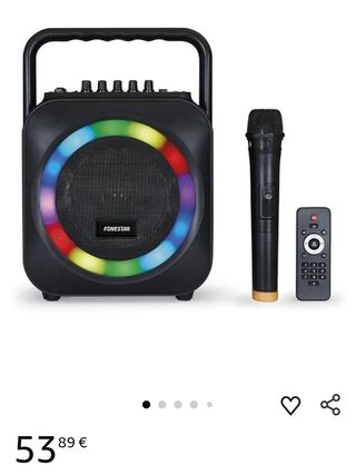 Altavoz Bluetooth con Karaoke 35W