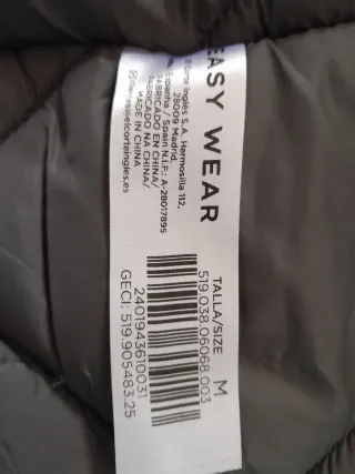 Cazadora anorak invierno