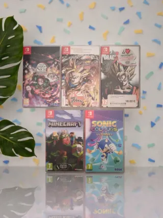 5 Nintendo Switch Juegos Varios