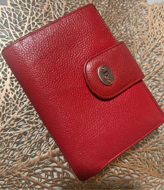 Monedero Dior Rojo Coral