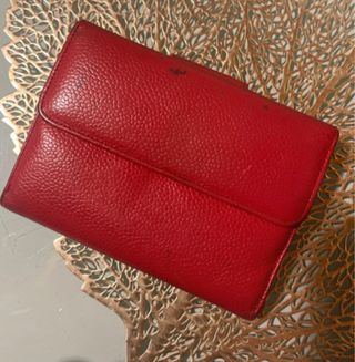Monedero Dior Rojo Coral