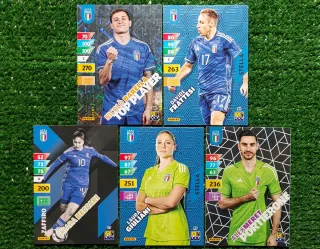 5 carte Adrenalyn Panini XL Esselunga Italia