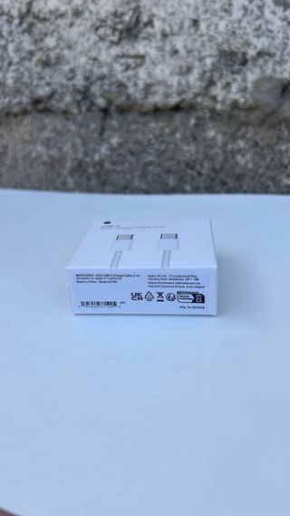 Cargador Apple USB-C 20W y Cable 60W