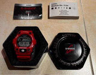 Casio G-Shock Moon Tide G-7900A Reloj Rojo