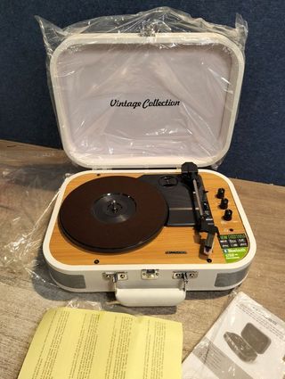 Tocadiscos MUSE MT-201 WW Blanco