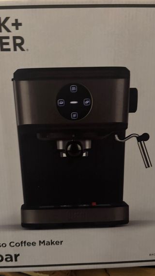 Cafetera Espresso Black+Decker BXCO850E nueva