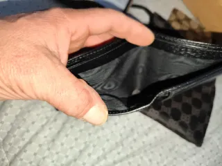 Portafoglio Balenciaga GG Supreme