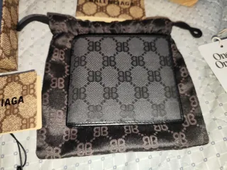 Portafoglio Balenciaga GG Supreme