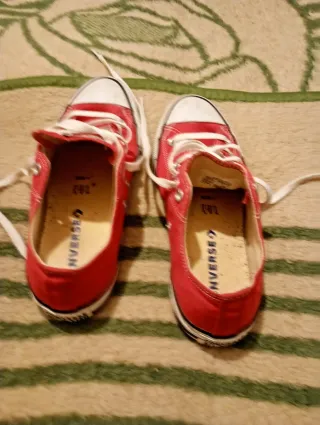 Zapatillas Converse All Star Rojas Bajas