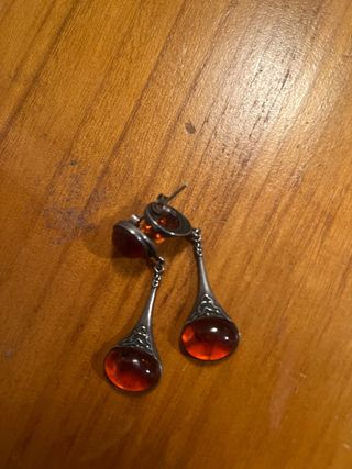 Orecchini Ambra Argento