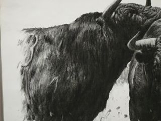 Cuadro Toros Demetrio Sanz