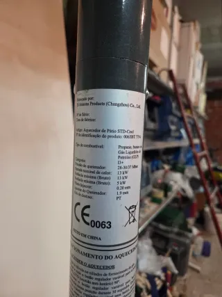 Estufa seta exterior