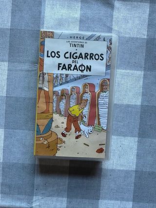 VHS Tintin Los Cigarros del Faraón