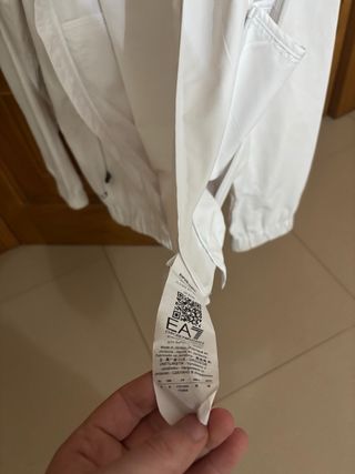 Cortavientos Emporio Armani Blanco