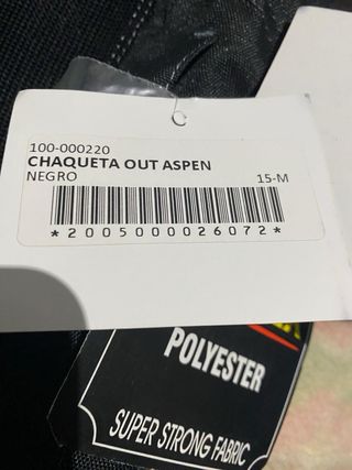 Chaqueta Moto Out Aspen 4 Estaciones - ¡NUEVA!