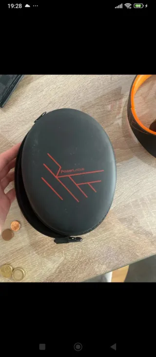 Auriculares PowerLocus Inalámbricos Negro/Naranja