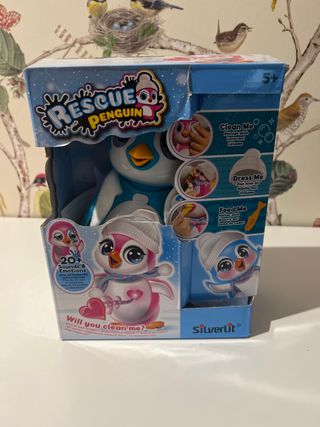 Pingüino de Peluche Rescue Penguin Silverlit