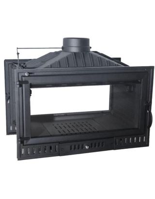 Estufa de Leña Hogar 90  de 2 Caras VIC1007