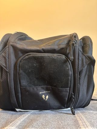 Paletero Padel Boomerang Negro y Blanco