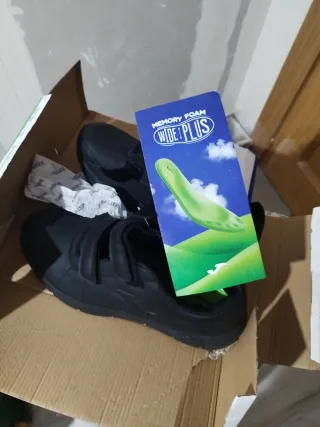 Zapatillas Joma Velcro Talla 45 Negras