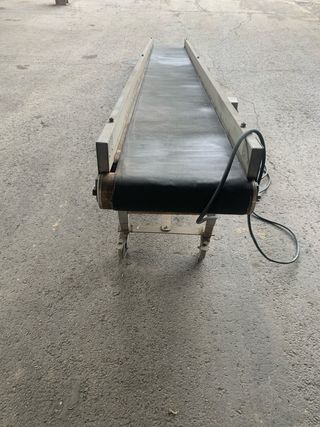 Cinta transportadora 4m con motor