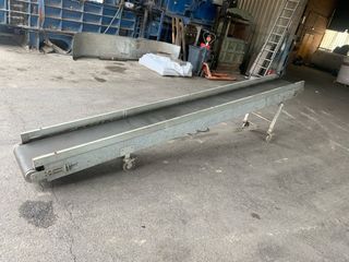 Cinta transportadora 4m con motor