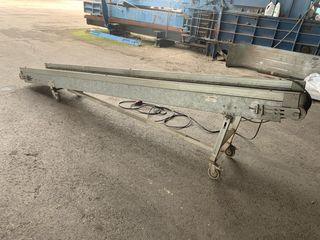 Cinta transportadora 4m con motor