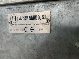 Cinta transportadora 4m con motor