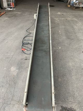 Cinta transportadora 4m con motor