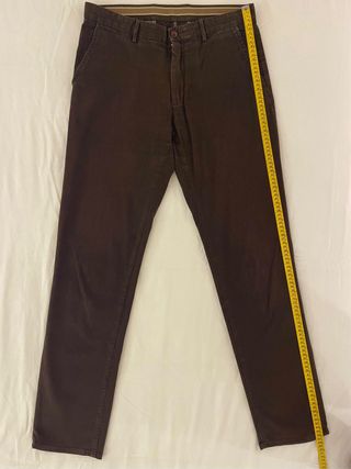 Pantalón vestir Massimo Dutti T40 Slim Fit
