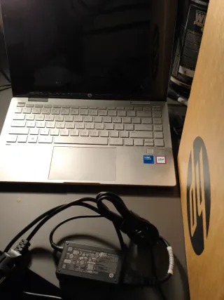 HP Ordenador Portátil Plata/Negro