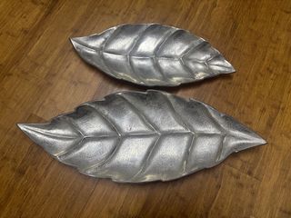 Bandejas decorativas hoja metal