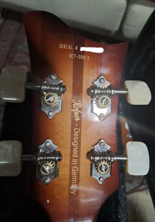 Bajo Hofner Club Contemporary Series con estuche