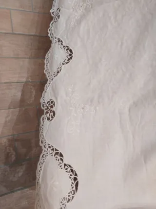 Copriletto Pura Lino Bianco