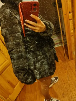 Abrigo italiano piel Joya